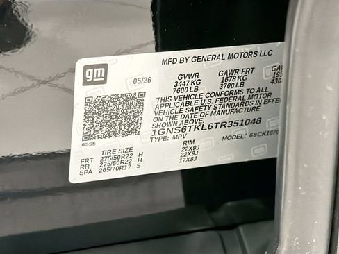 New 2026 Chevrolet Tahoe High Country AWD/4WD image 30