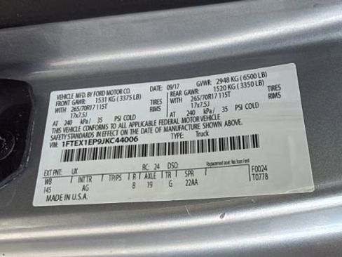 Used 2018 Ford F150 XL w/ Equipment Group 101A Mid AWD/4WD image 39