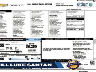 Used 2024 Chevrolet Equinox EV RS FWD video 1