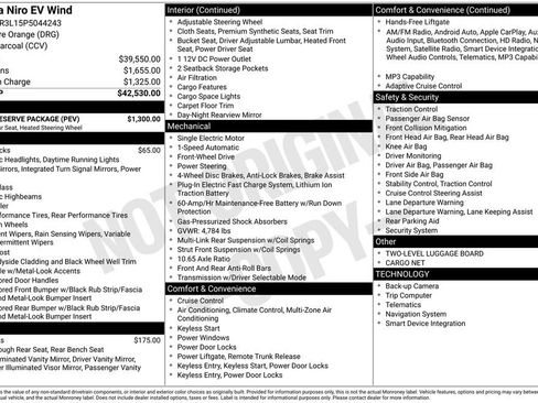 Used 2023 Kia Niro Wind w/ Wind Preserve Package FWD image 17