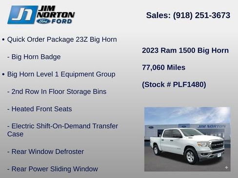 Used 2023 RAM 1500 Big Horn AWD/4WD image 11