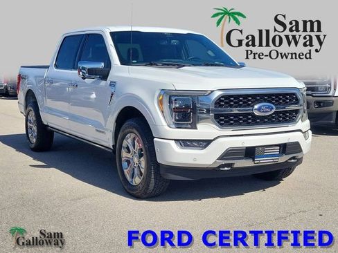 Certified 2022 Ford F150 Platinum w/ Equipment Group 701A High AWD/4WD image 1