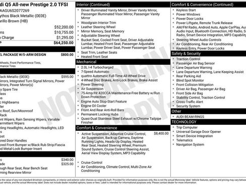 Used 2025 Audi Q5 Prestige AWD/4WD image 6