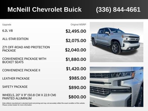 Used 2020 Chevrolet Silverado 1500 RST w/ All-Star Edition image 5