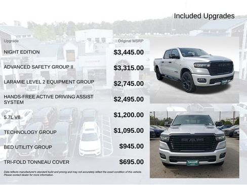 New 2026 RAM 1500 Laramie w/ Night Edition AWD/4WD image 5