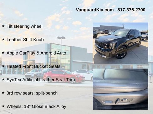 Used 2025 Kia Sorento S w/ Panoramic Sunroof Package FWD image 18