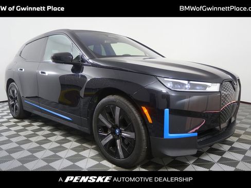 Certified 2023 BMW iX xDrive50 w/ BMW I Signature Blue Package AWD/4WD image 1