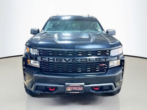 Used 2021 Chevrolet Silverado 1500 Custom Trail Boss w/ LPO, Dark Essentials Package AWD/4WD image 3