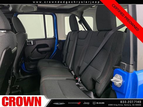 Certified 2025 Jeep Wrangler Unlimited Rubicon AWD/4WD image 20