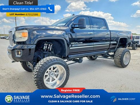 Used 2015 GMC Sierra 2500 Denali w/ Suspension Package, Off-Road AWD/4WD image 1