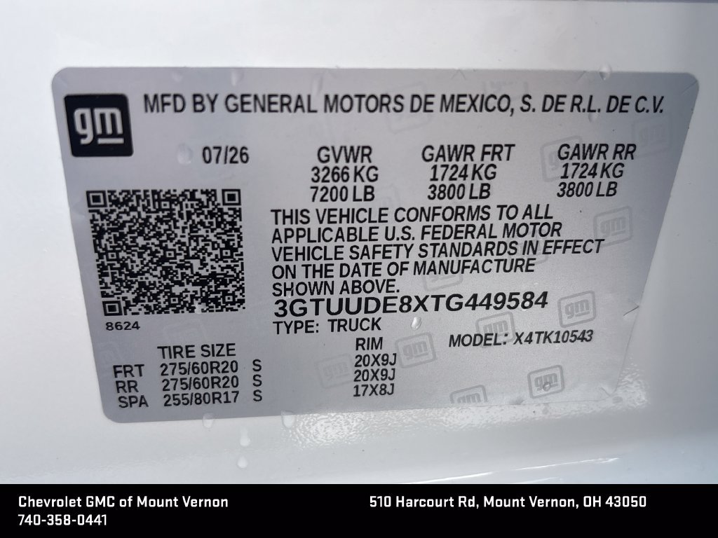 New 2026 GMC Sierra 1500 SLT w/ SLT Premium Package AWD/4WD image 32