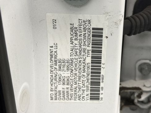 Used 2022 Honda Civic Sport image 22