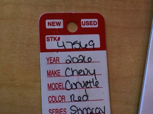 New 2026 Chevrolet Corvette Stingray Convertible w/ Battery Protection Package image 32