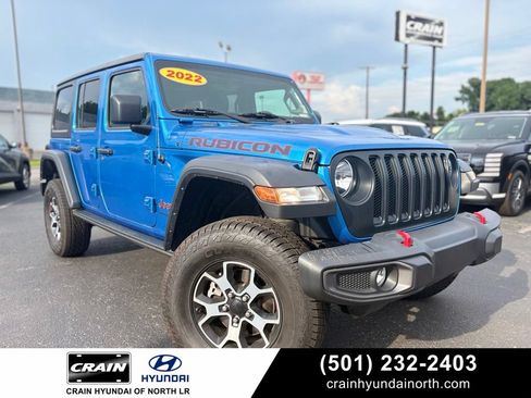 Used 2022 Jeep Wrangler Unlimited Rubicon w/ Dual Top Group AWD/4WD image 1