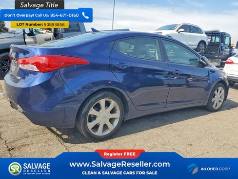 Used 2013 Hyundai Elantra Limited w/ Technology Pkg FWD image 4