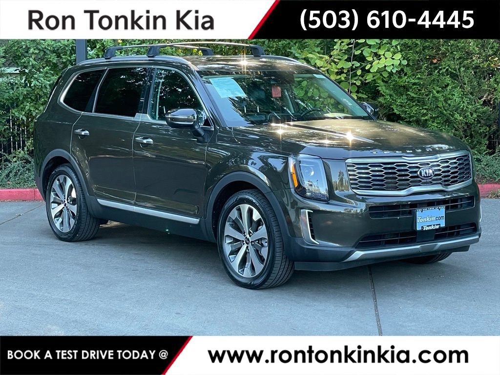 Used 2020 Kia Telluride S w/ S 8 Passenger Seating Package AWD/4WD image 1