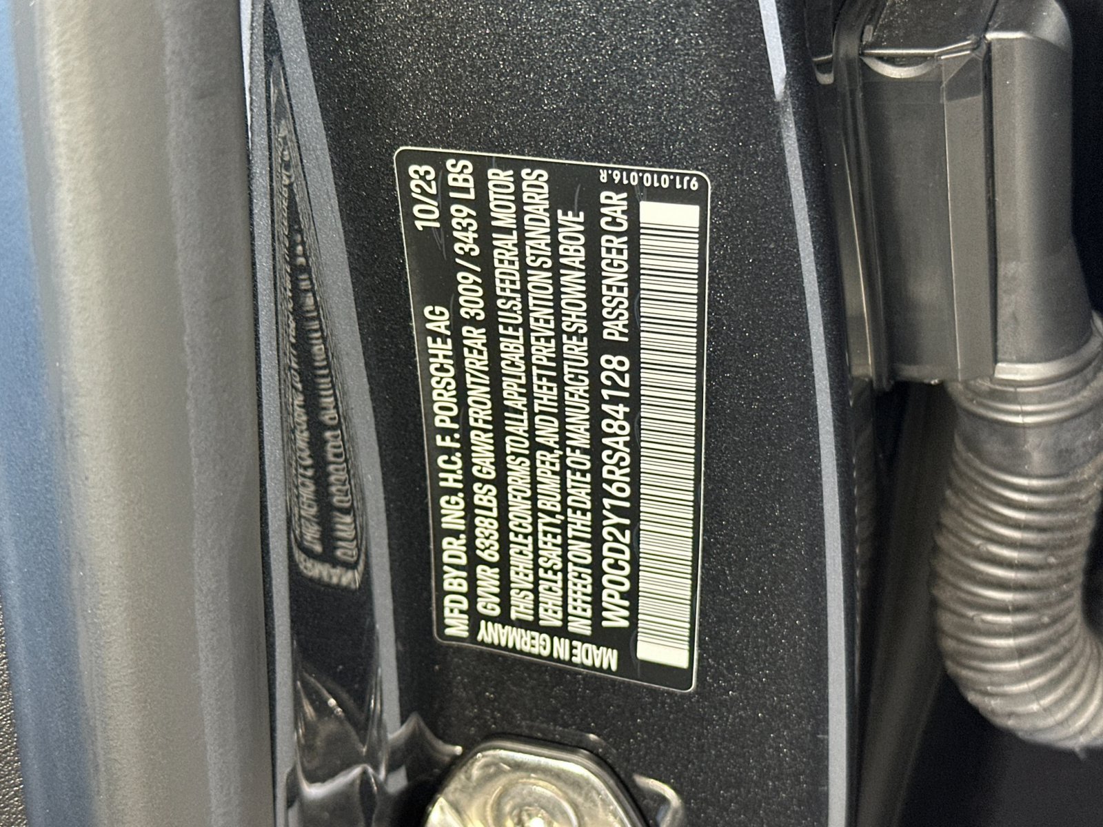 Certified 2024 Porsche Taycan GTS AWD/4WD image 35