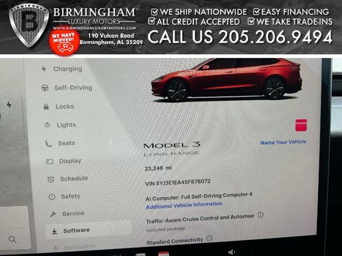 Used 2025 Tesla Model 3 Long Range RWD image 2
