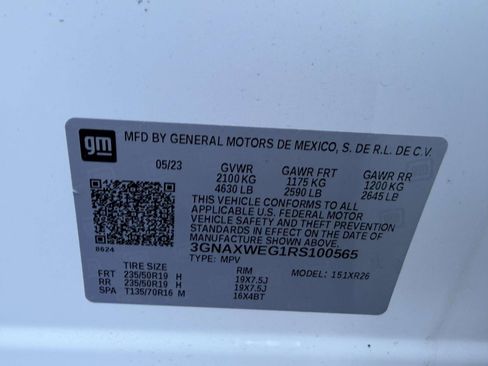 Used 2024 Chevrolet Equinox RS AWD/4WD image 20