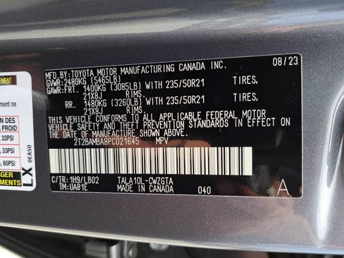 Used 2023 Lexus RX 350 Premium Plus w/ Cold Area Package FWD image 38