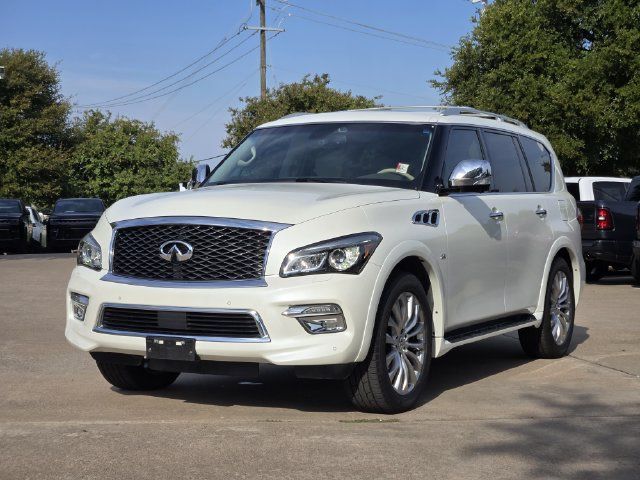 Used 2016 INFINITI QX80 4WD w/ Deluxe Technology Package image 3
