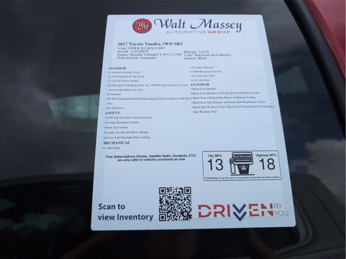 Used 2017 Toyota Tundra SR5 image 36