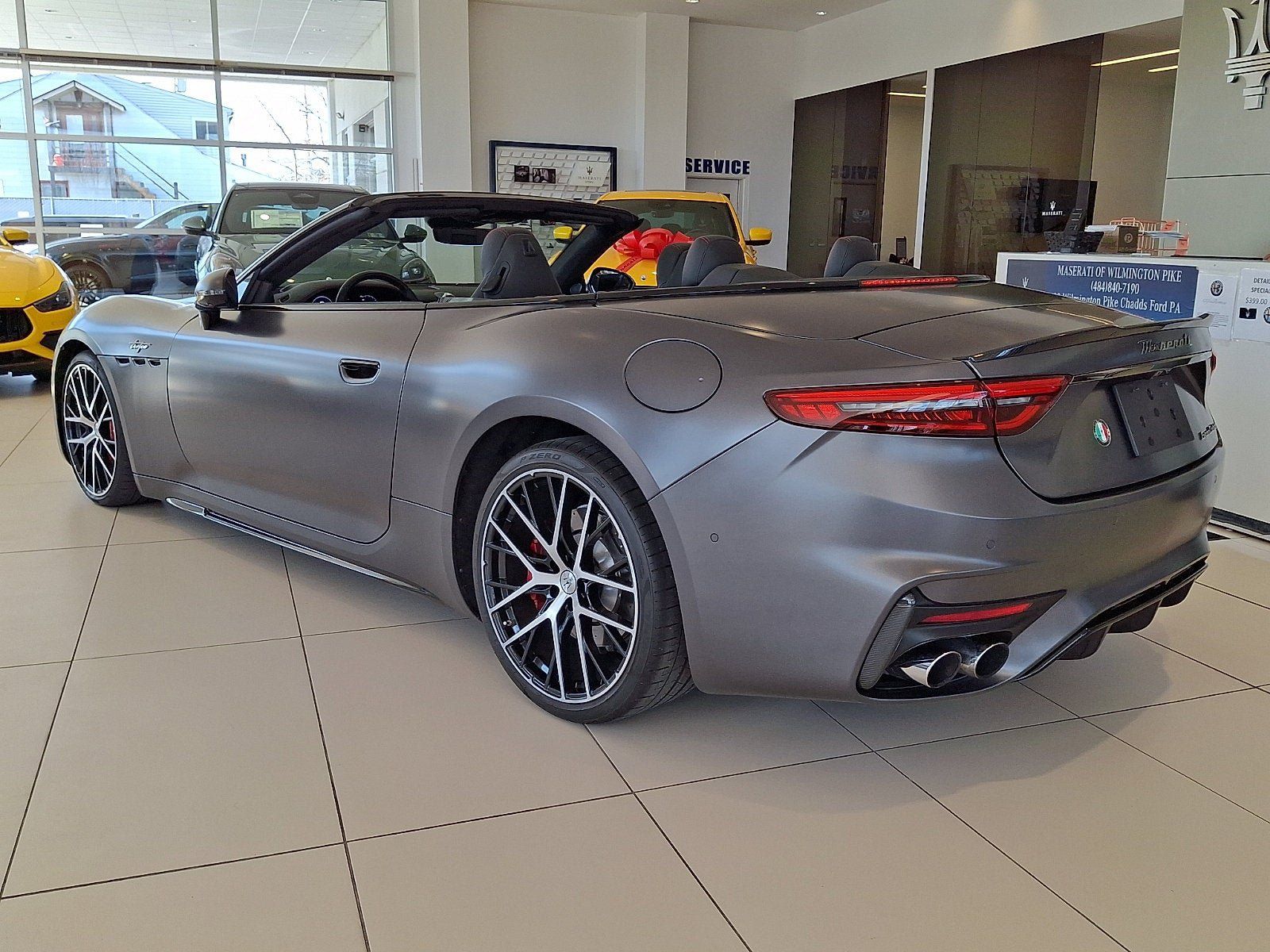 Certified 2024 Maserati GranCabrio Trofeo AWD/4WD image 6