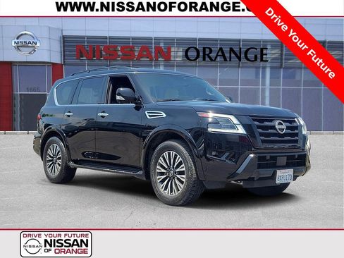 Certified 2021 Nissan Armada SL w/ Midnight Edition Package RWD image 1