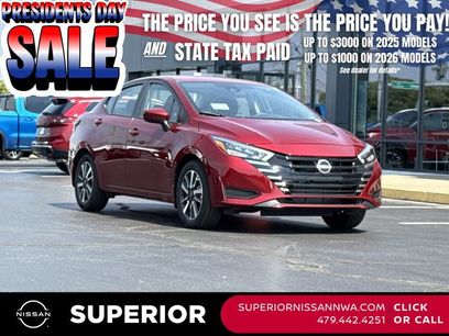 New 2025 Nissan Versa SV w/ Trunk Package