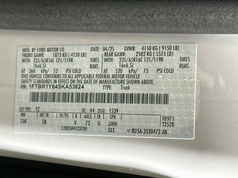 Used 2025 Ford Transit 250 Low Roof w/ Exterior Upgrade Package RWD image 31