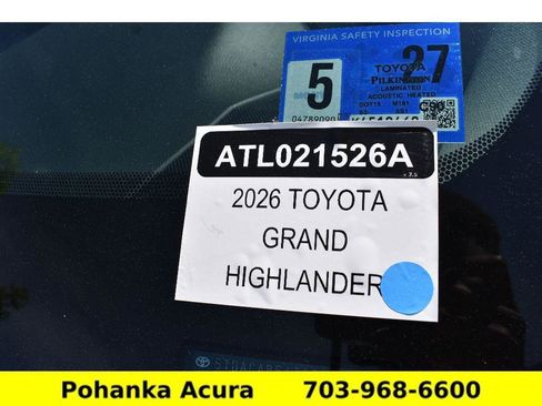 Used 2026 Toyota Grand Highlander AWD Hybrid image 40