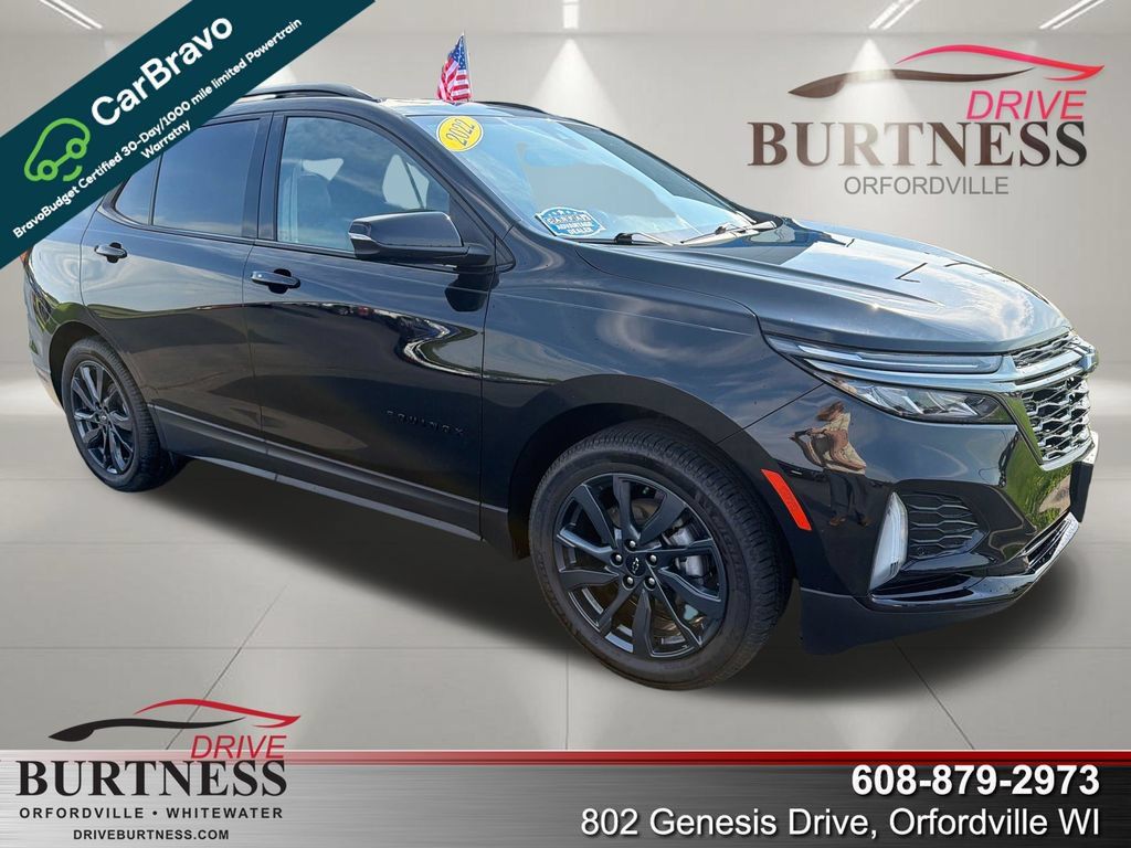 Certified 2022 Chevrolet Equinox RS w/ RS Leather Package AWD/4WD 360° Tour