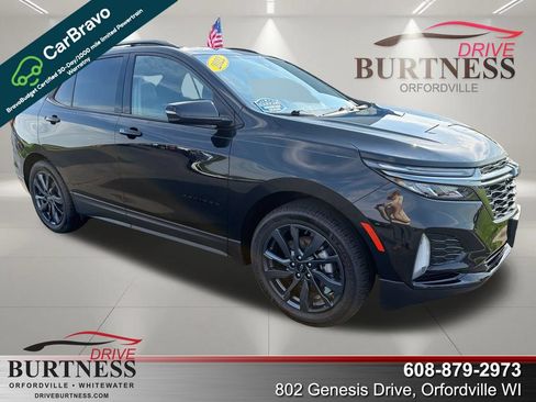 Certified 2022 Chevrolet Equinox RS w/ RS Leather Package AWD/4WD image 1