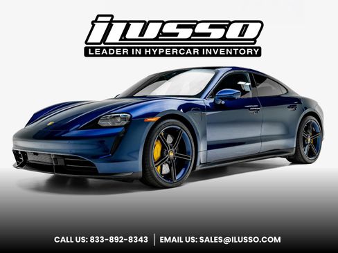 Used 2024 Porsche Taycan Turbo S AWD/4WD image 1