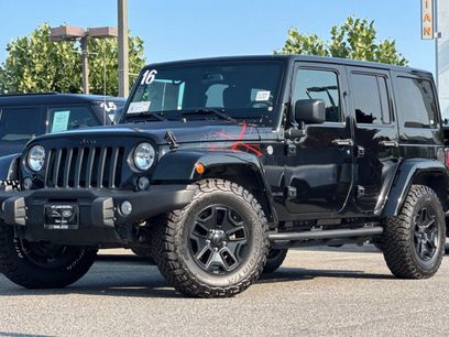Used 2016 Jeep Wrangler Unlimited Sahara