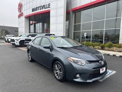Certified 2016 Toyota Corolla L