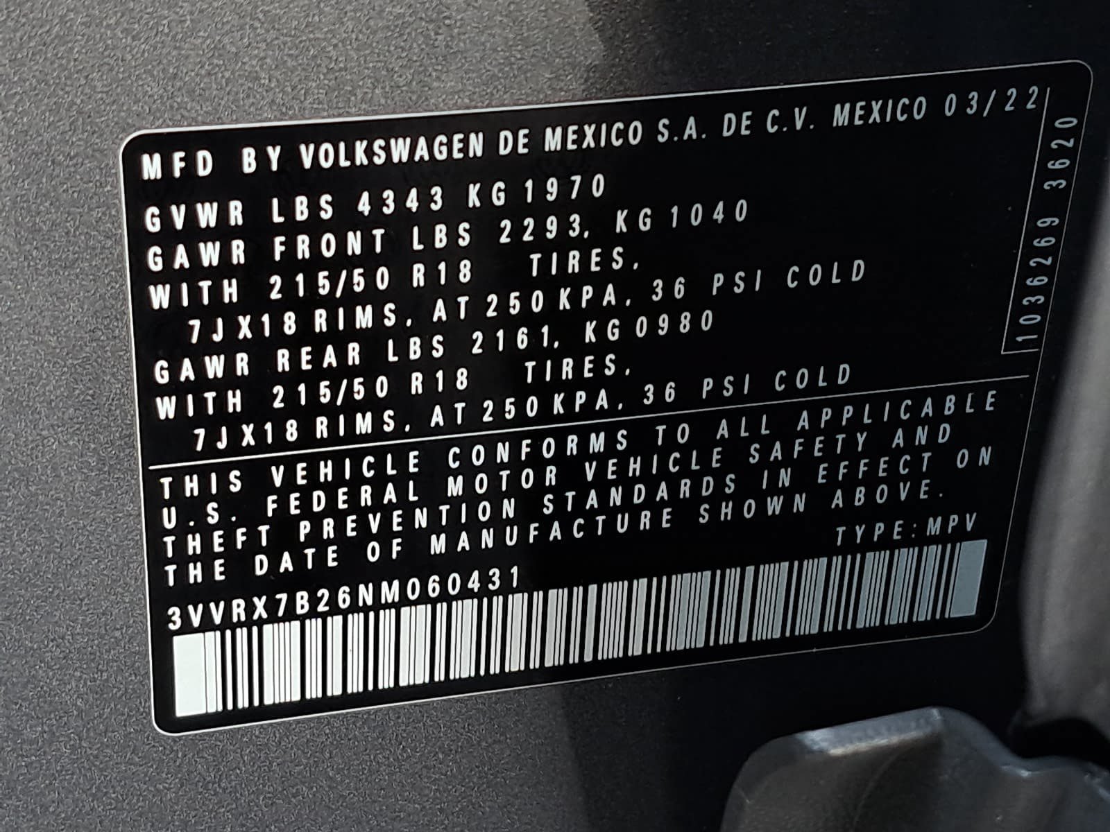 Used 2022 Volkswagen Taos SE FWD image 38
