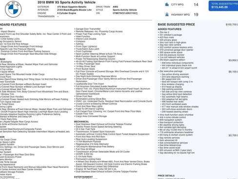 Used 2018 BMW X5 M image 5