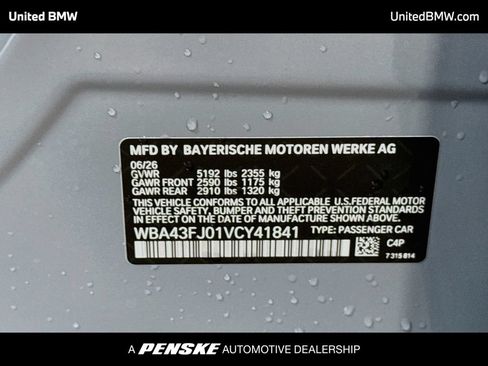 New 2027 BMW 530i w/ M Sport Package RWD image 16