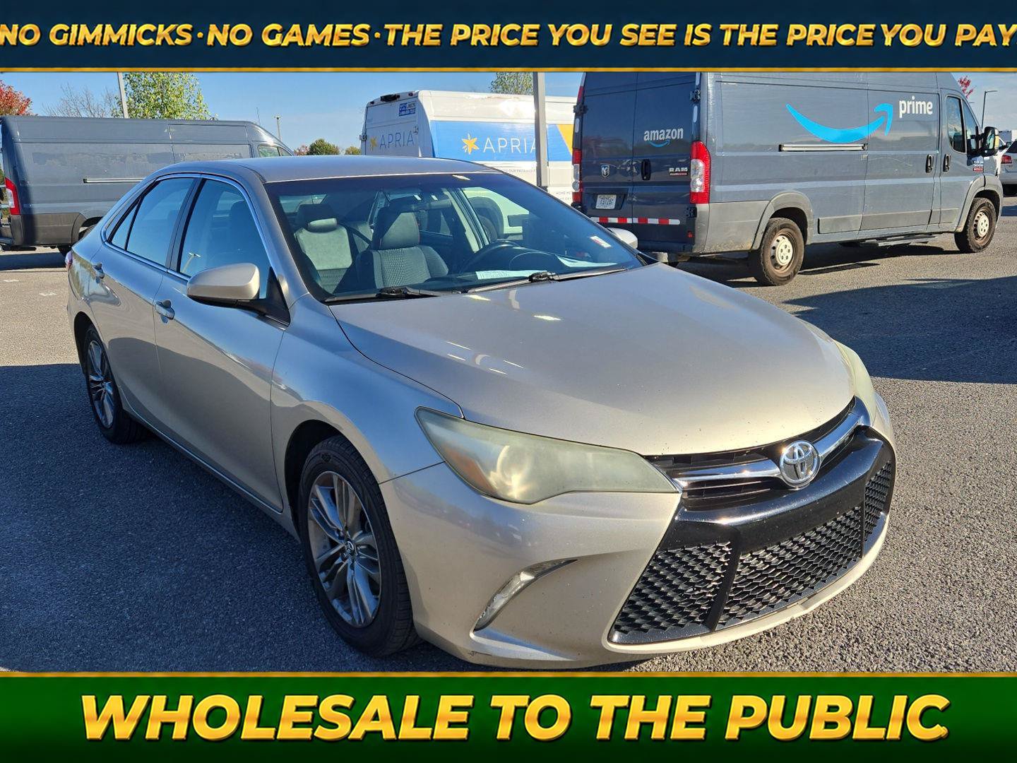 Used 2015 Toyota Camry SE FWD image 1