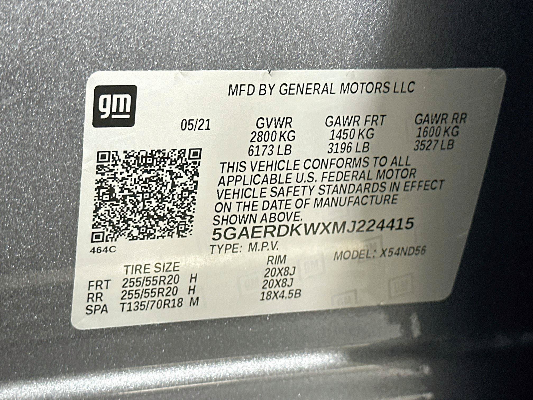 Used 2021 Buick Enclave Avenir w/ Avenir Technology Package FWD image 12