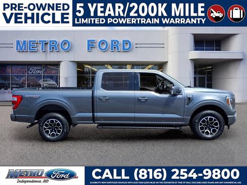 Used 2022 Ford F150 Lariat w/ Equipment Group 502A High AWD/4WD image 2