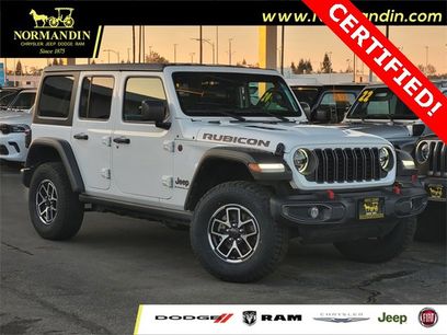 Certified 2024 Jeep Wrangler Rubicon