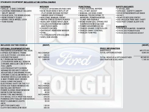 Used 2016 Ford F250 XLT w/ XLT Premium Package AWD/4WD image 2