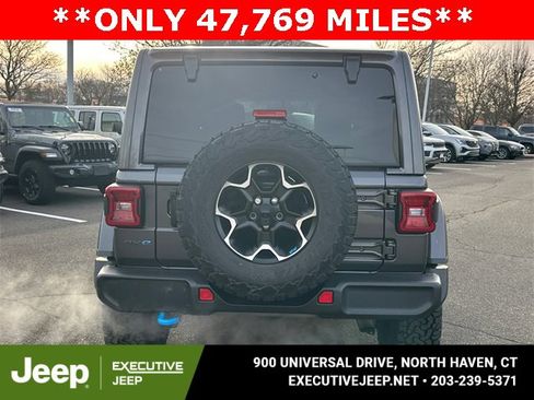 Used 2022 Jeep Wrangler Unlimited Rubicon 4xe w/ Cold Weather Group image 3