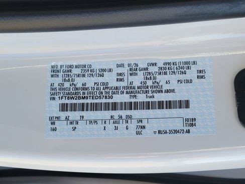 New 2026 Ford F250 King Ranch w/ Tremor Off-Road Package image 16