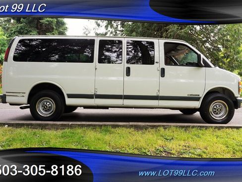 Used 2002 Chevrolet Express 3500 Extended Passenger w/ LS Preferred Equipment Group RWD image 8