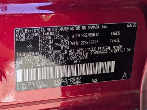 Used 2022 Toyota RAV4 XLE image 25