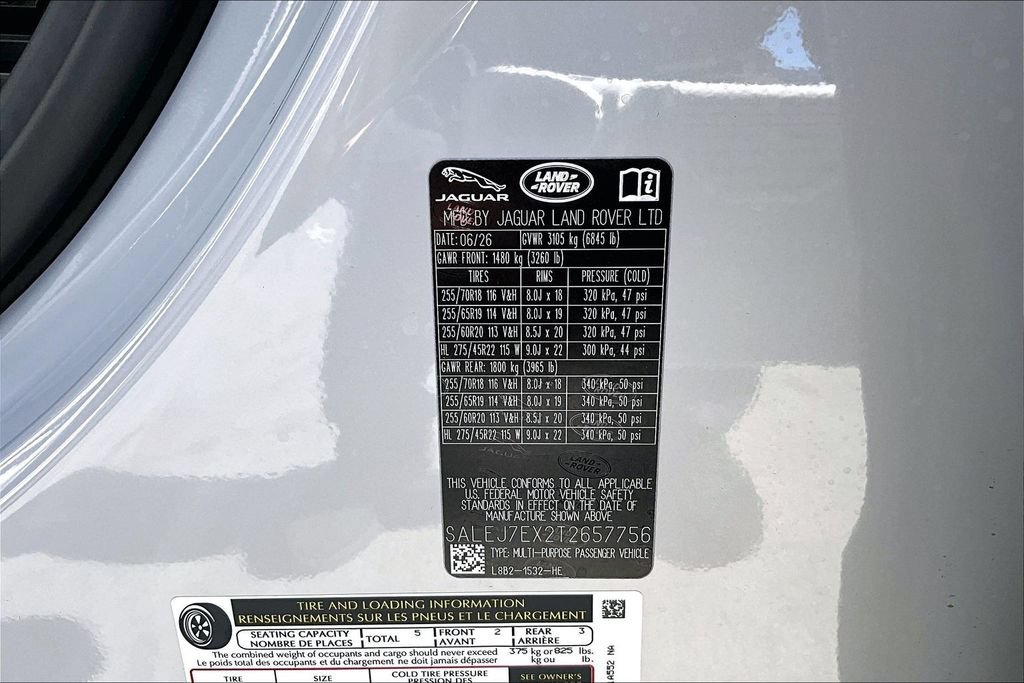 New 2026 Land Rover Defender 110 S AWD/4WD image 8