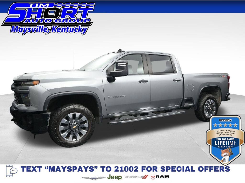 Used 2024 Chevrolet Silverado 2500 Custom w/ Custom Value Package AWD/4WD 360° Tour